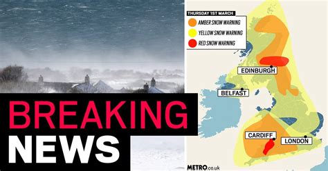 met office issues weather warning